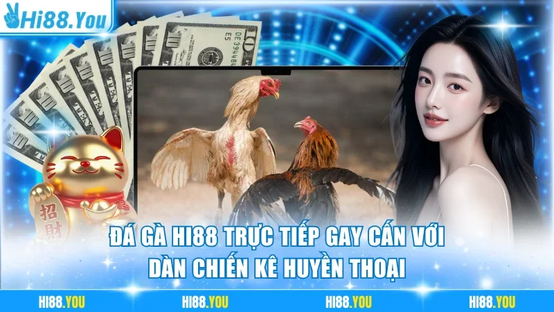 Đá Gà Hi88 - Trực Tiếp Gay Cấn Với Dàn Chiến Kê Huyền Thoại