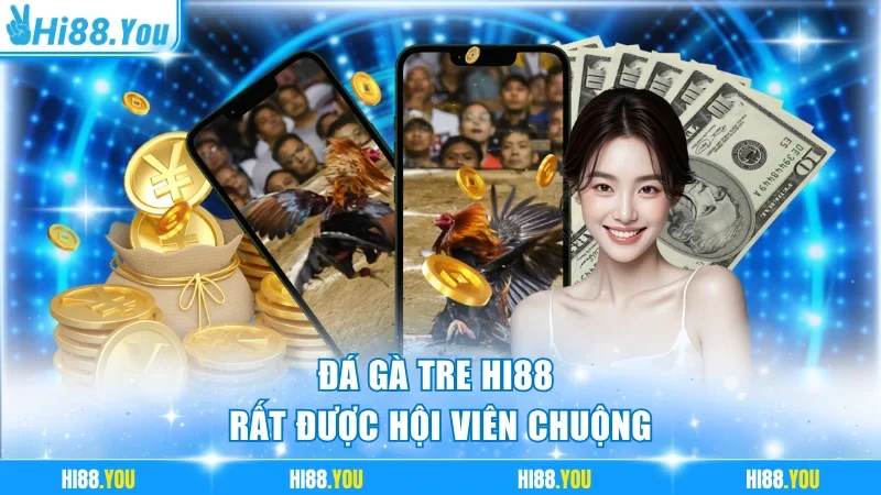 Đá gà tre Hi88 rất được hội viên chuộng