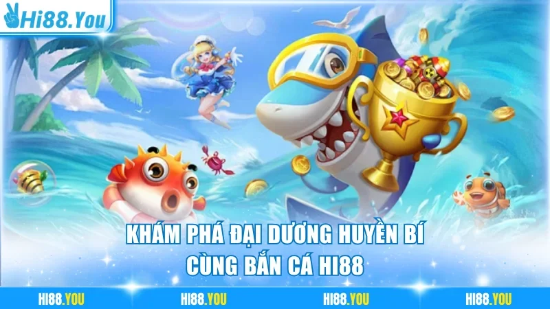 Khám phá đại dương huyền bí cùng Bắn cá Hi88
