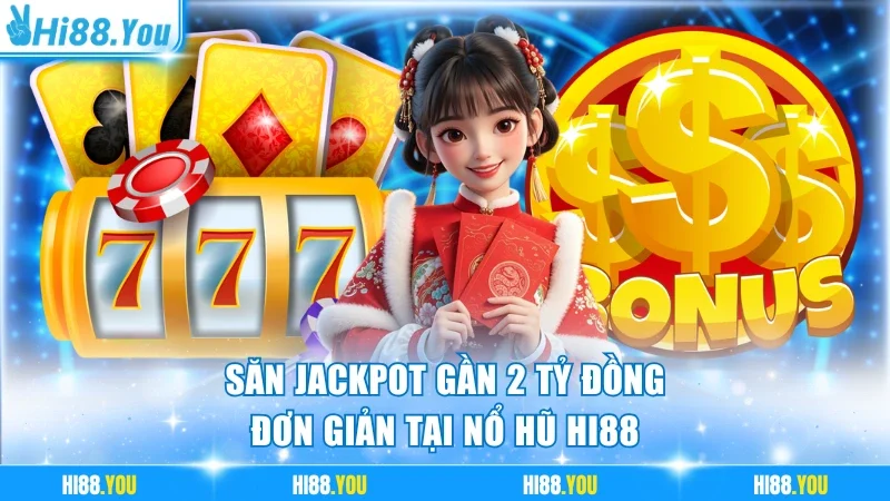 Săn jackpot gần 2 tỷ đồng đơn giản tại nổ hũ Hi88